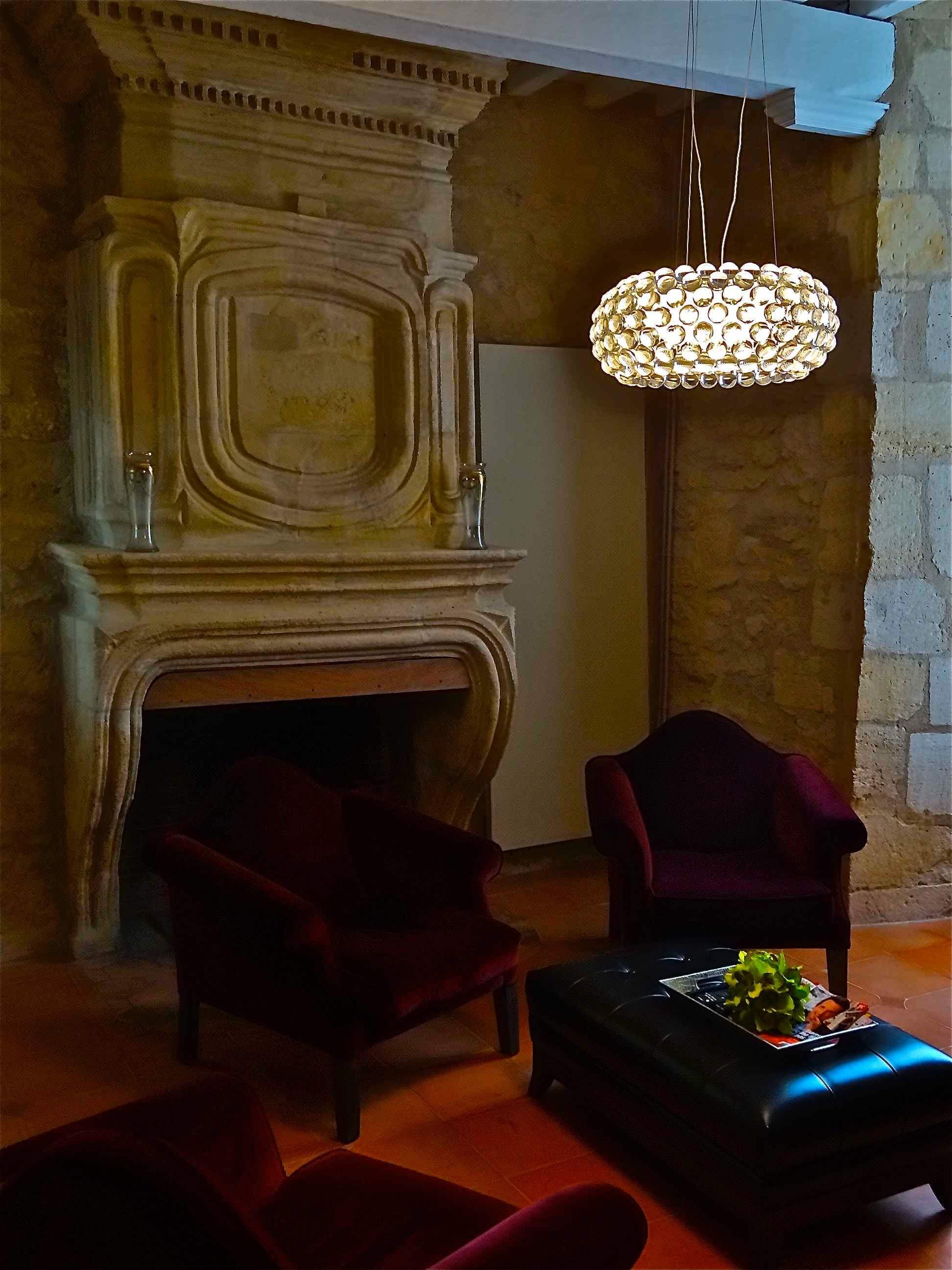 Caboche Suspension - Patricia Urquiola - Foscarini - Château de Courtebotte - Et La Lumiere