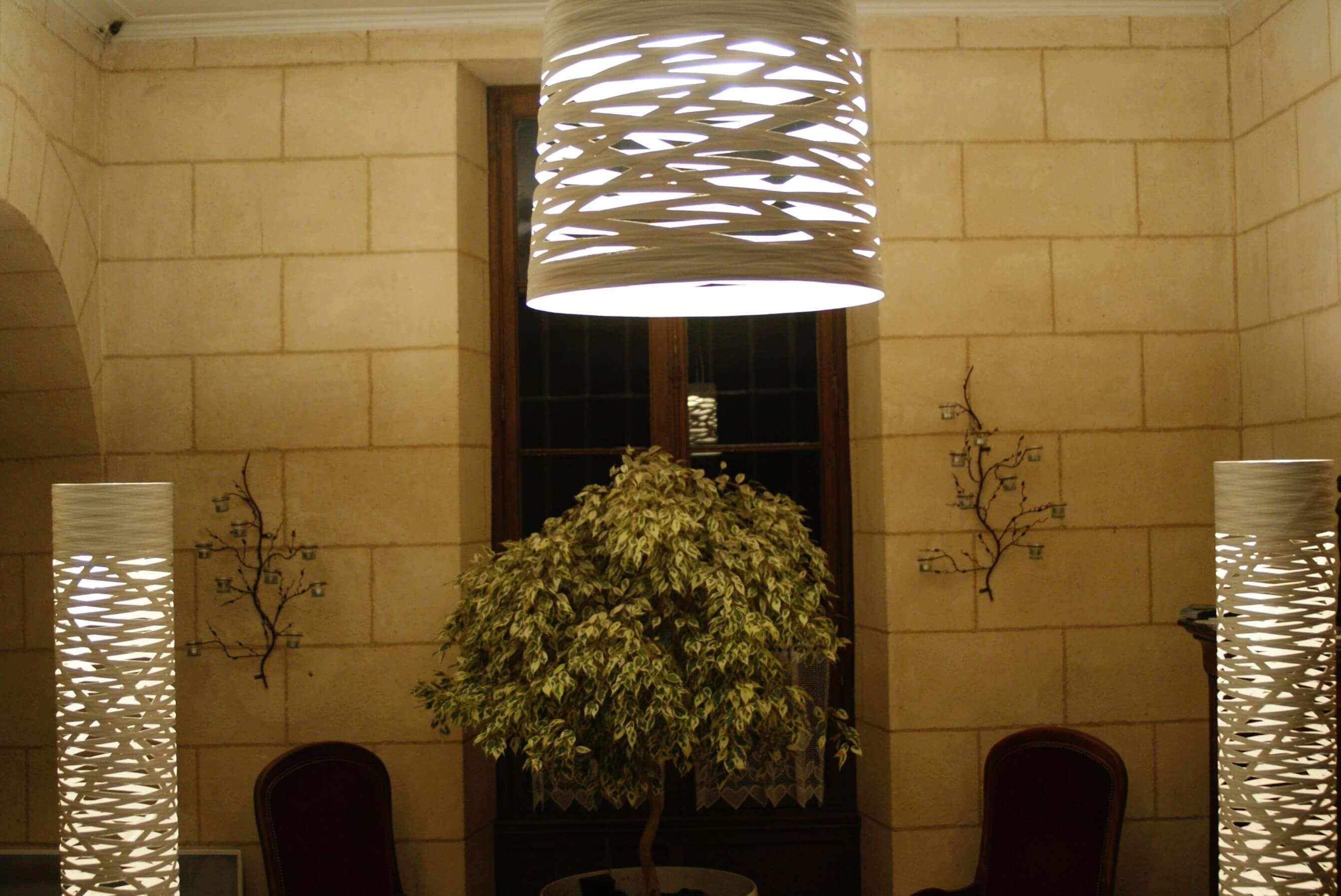 Tress - Marc Sadler - Foscarini - Château de Courtebotte -Et La Lumiere