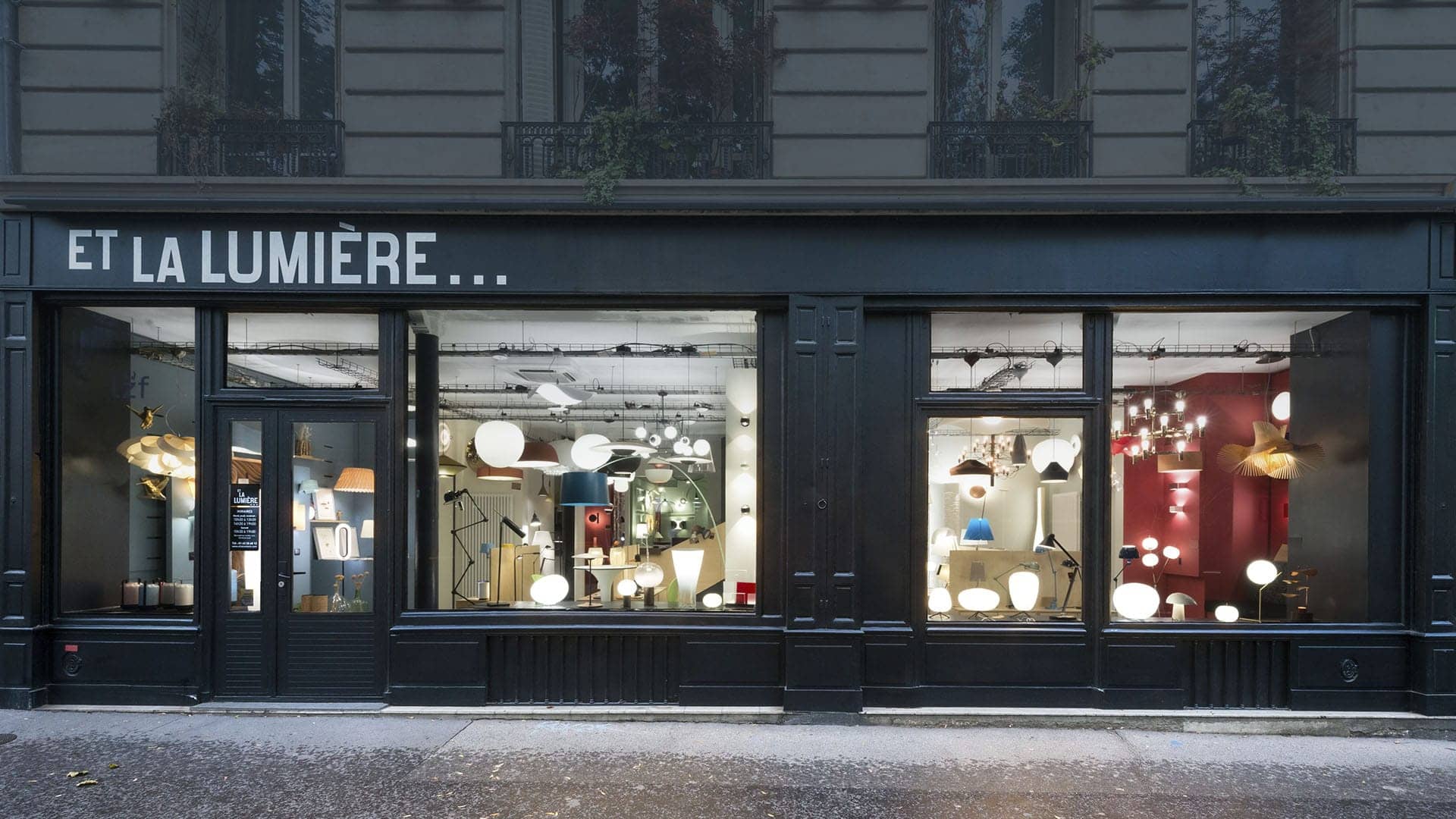 LA BOUTIQUE DE LUMINAIRES DESIGN CONTEMPORAINS À PARIS